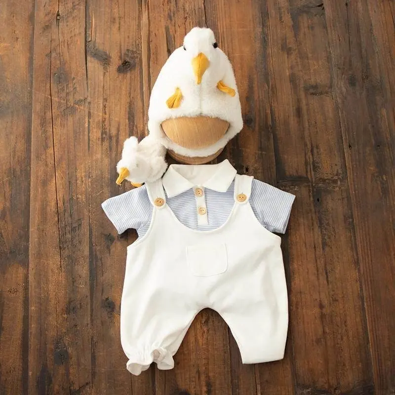 Baby Cute Goose Outfit with Hat - Newborn Photography Costume — Full Set